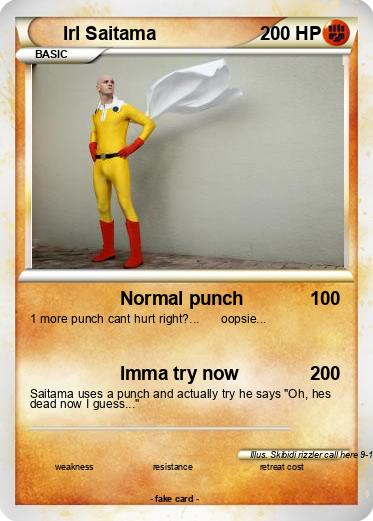 Pokemon Irl Saitama