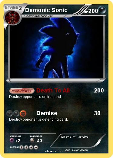 Pokemon Demonic Sonic