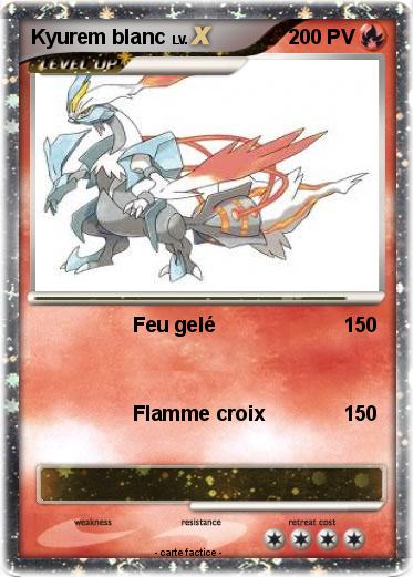 Pokemon Kyurem blanc
