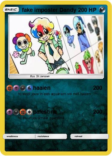 Pokemon fake imposter Dandy