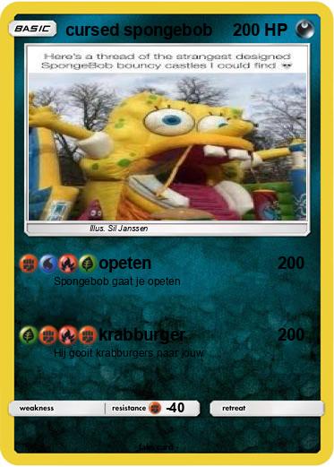 Pokemon cursed spongebob