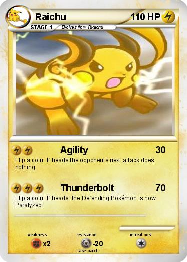 Pokemon Raichu