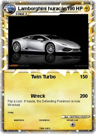 Pokemon Lamborghini huracán