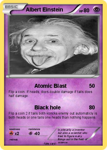 Pokemon Albert Einstein