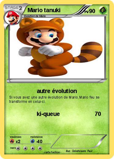 Pokemon Mario tanuki