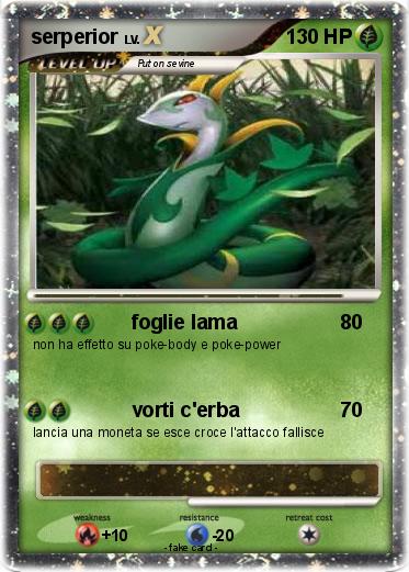 Pokemon serperior