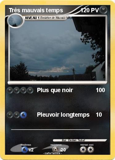 Pokemon Très mauvais temps