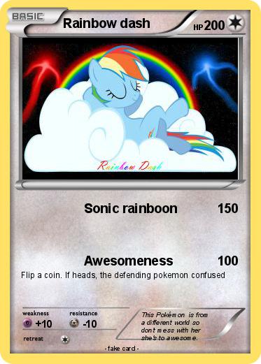 Pokemon Rainbow dash