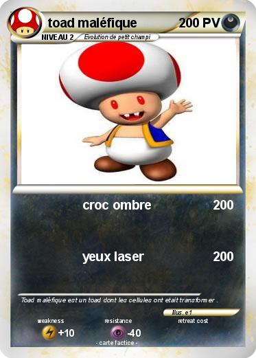 Pokemon toad maléfique
