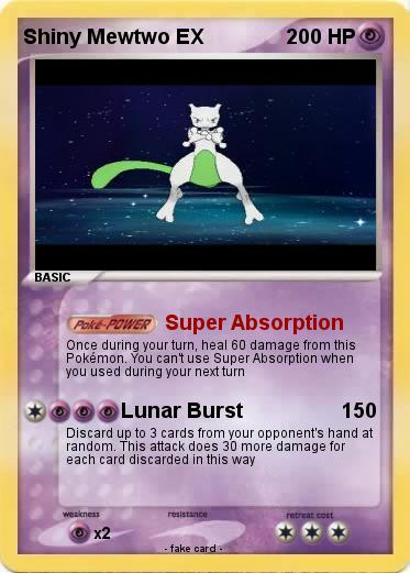Pokemon Shiny Mewtwo EX
