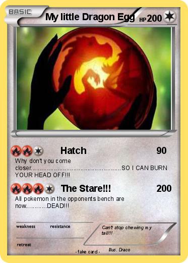 Pokemon My little Dragon Egg