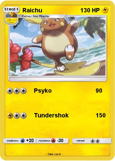 Pokemon Raichu