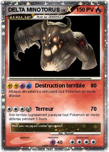 Pokemon DELTA MINOTORUS