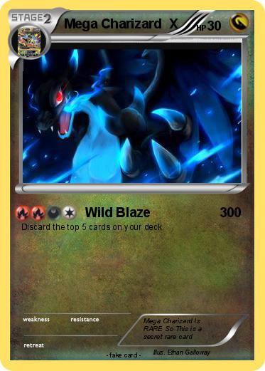 Pokemon Mega Charizard  X