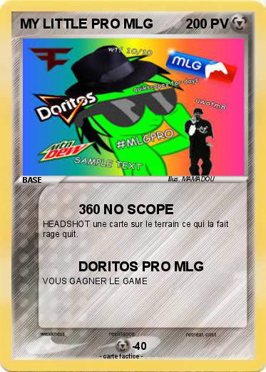 Pokemon MY LITTLE PRO MLG