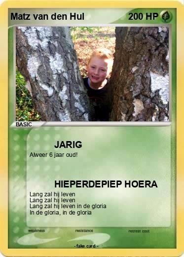 Pokemon Matz van den Hul