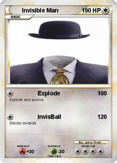 Pokemon Invisible Man