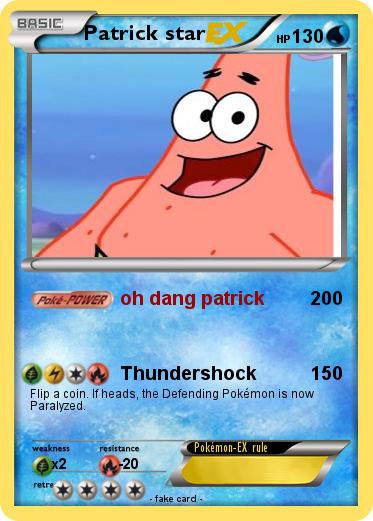 Pokemon Patrick star