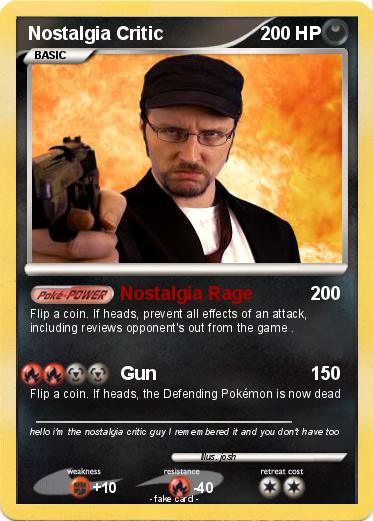 Pokemon Nostalgia Critic