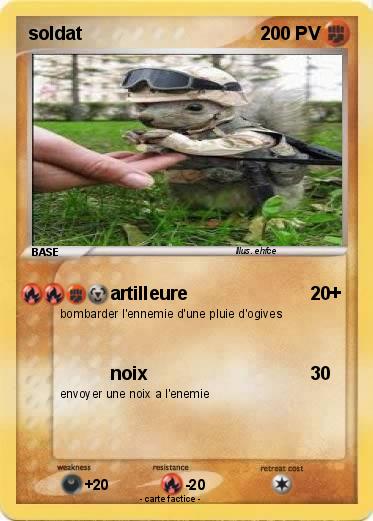 Pokemon soldat