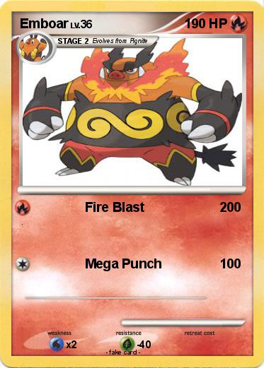 Pokemon Emboar