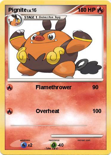 Pokemon Pignite
