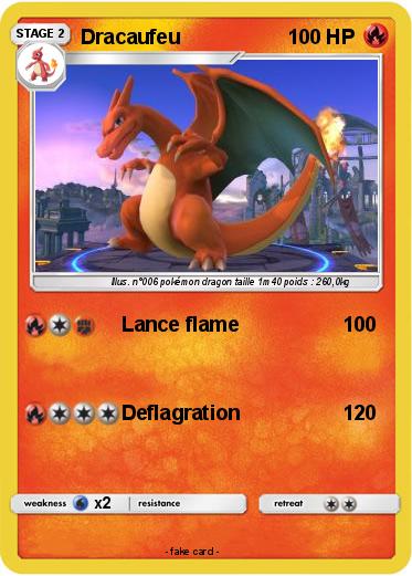 Pokemon Dracaufeu