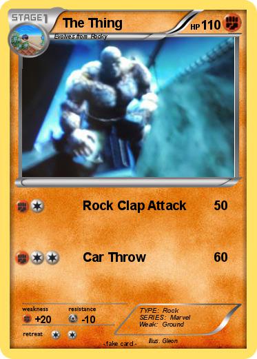 Pokemon The Thing