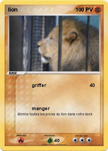 Pokemon lion