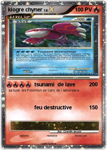 Pokemon kiogre chyner