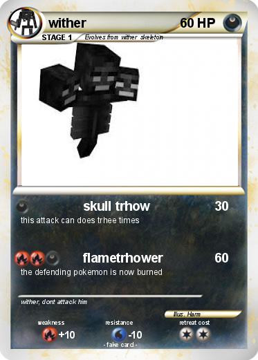 Pokemon wither