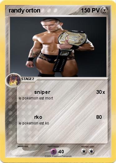 Pokemon randy orton
