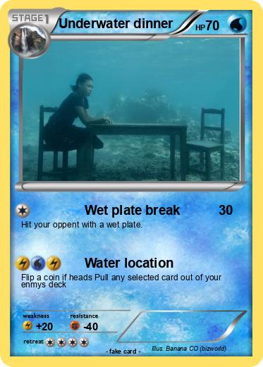 Pokemon Underwater dinner