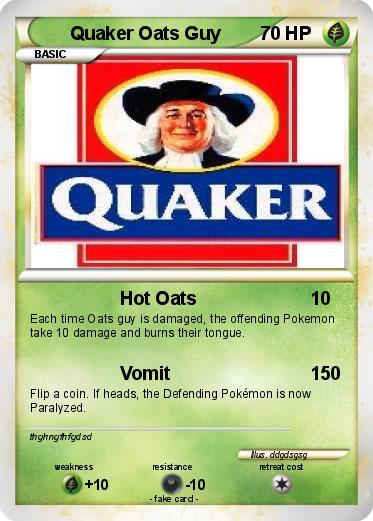 Pokemon Quaker Oats Guy