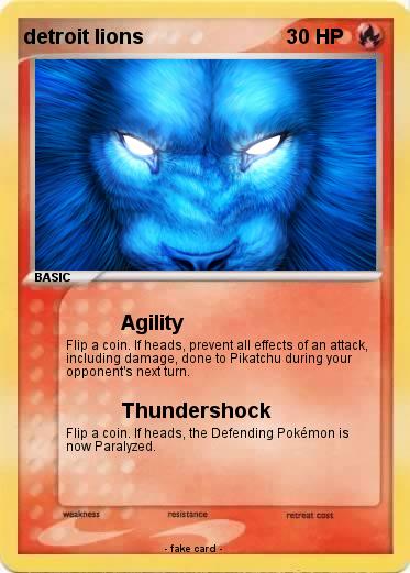 Pokemon detroit lions