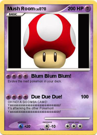 Pokemon Mush Room