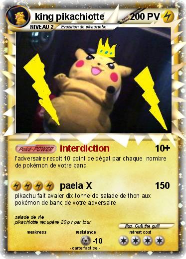 Pokemon king pikachiotte