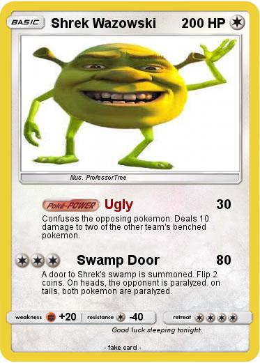 Pokemon Shrek Wazowski