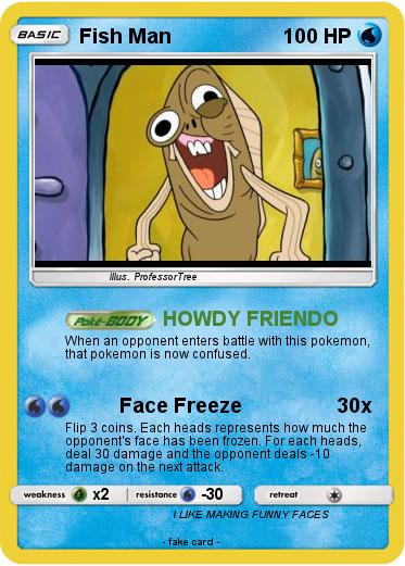 Pokemon Fish Man