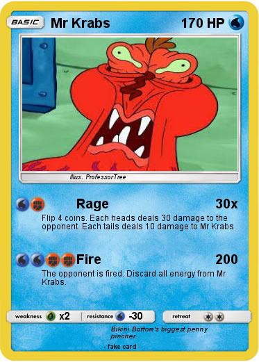 Pokemon Mr Krabs