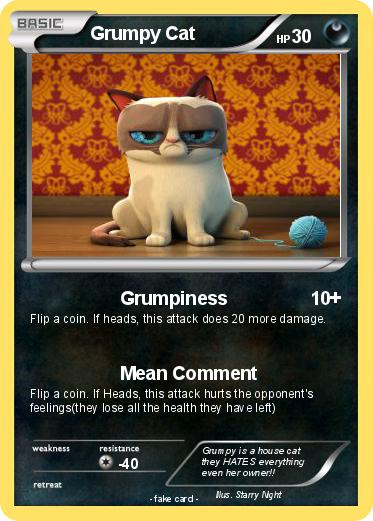 Pokemon Grumpy Cat