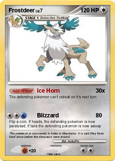 Pokemon Frostdeer