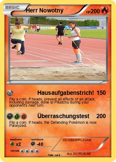 Pokemon Herr Nowotny