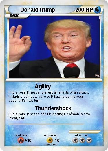 Pokemon Donald trump