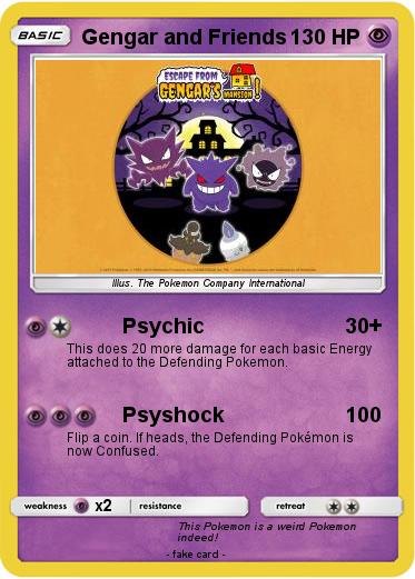 Pokemon Gengar and Friends