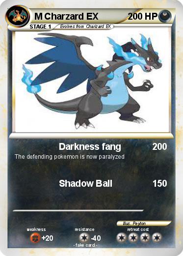 Pokemon M Charzard EX