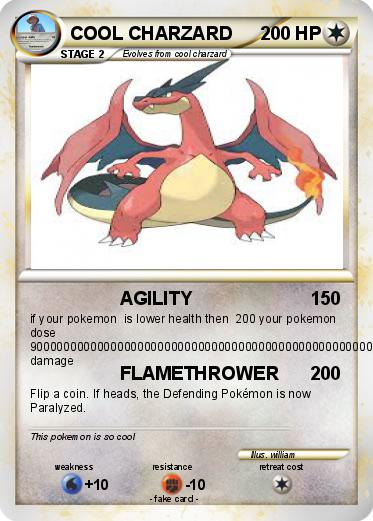 Pokemon COOL CHARZARD