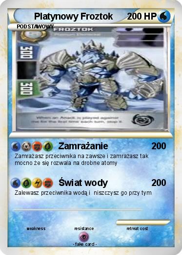 Pokemon Platynowy Froztok