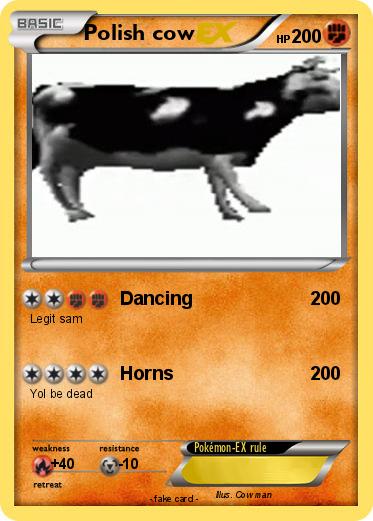 Pokemon Polish cow