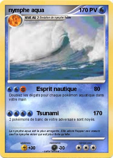 Pokemon nymphe aqua
